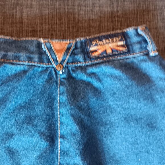 Vintage Pentimento Women's Jeans Denim Leather Accents XXS 70s - Picture 11 of 11